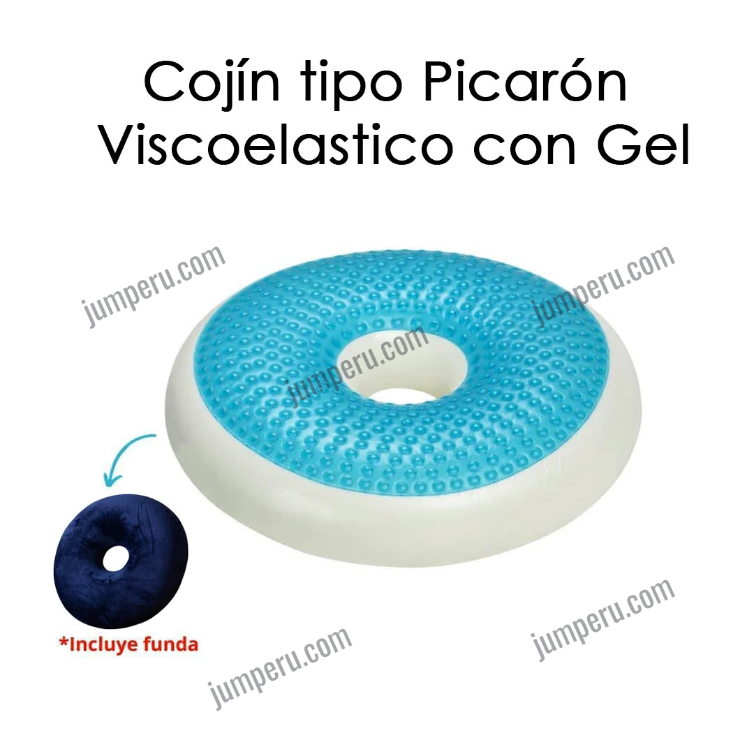 PACK DUO CONFORT (Cojin Asiento tipo Picaron + Respaldar Memory Foam) (copia)
