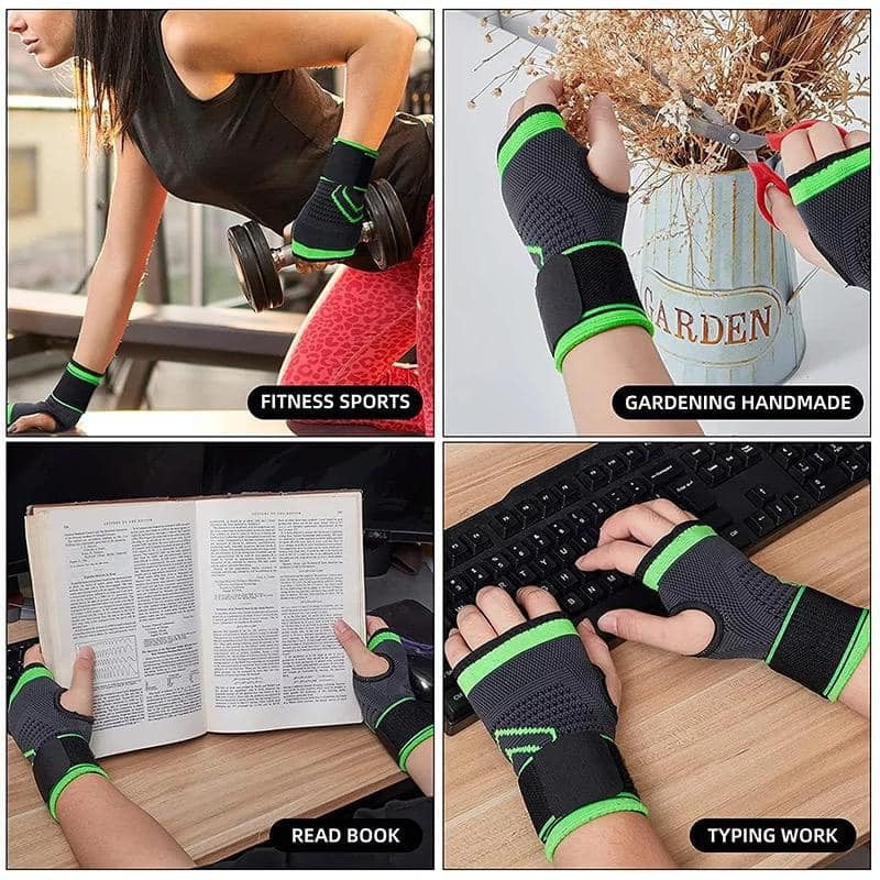MUÑEQUERA DE COMPRESION PACK X 2 UNIDADES