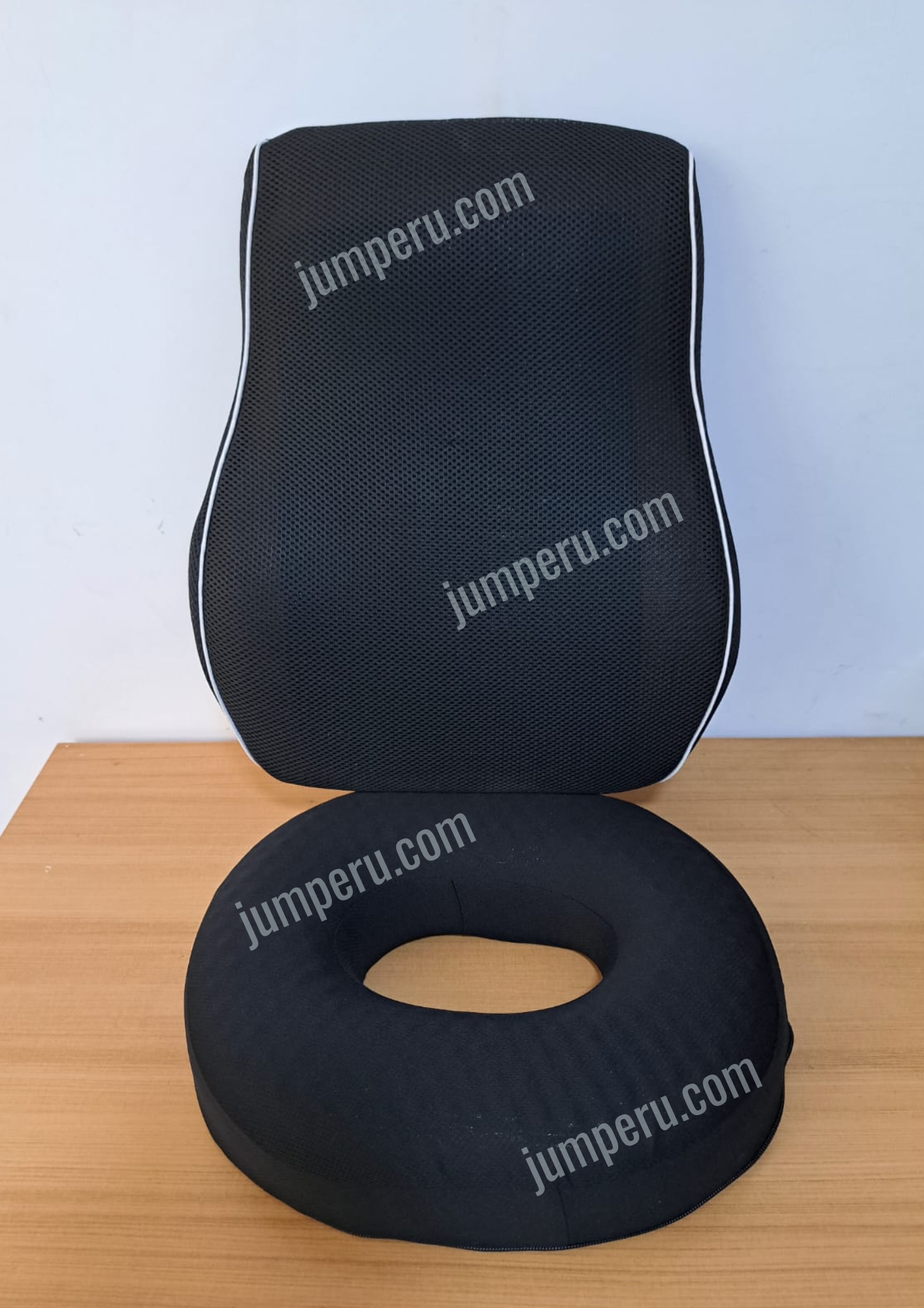PACK ULTRA CONFORT (Cojin Asiento Ovalado + Respaldar Memory Foam)