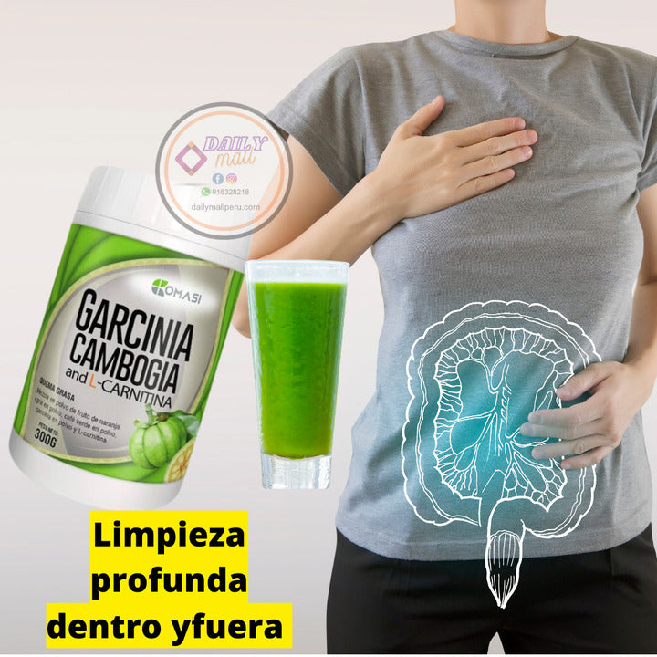 Garcinia cambogia y L-carnitina ( Limpieza natural + Ayuda digestiva)