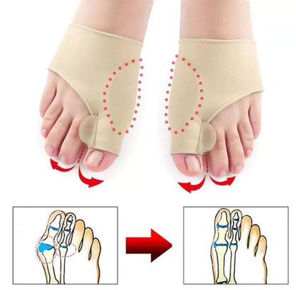 CORRECTOR ORTOPEDICO PARA PIES (1 PAR) - (adaptable)