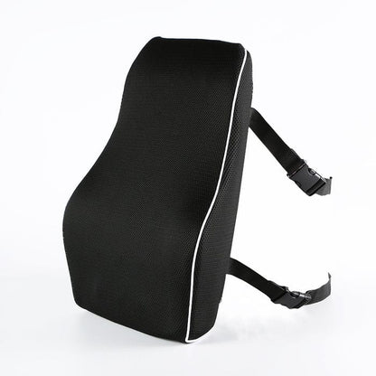 Cojin Respaldar Lumbar Viscoelástica con Gel DOBLE CORREA