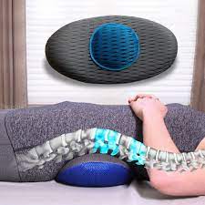 Almohada Ergonómica De Apoyo Lumbar Y Espalda Curva Cómoda.